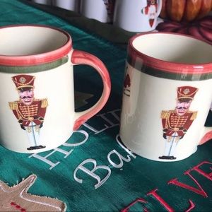 🎄🎄Christopher Radko Christopher's Tree Mugs Set of 2